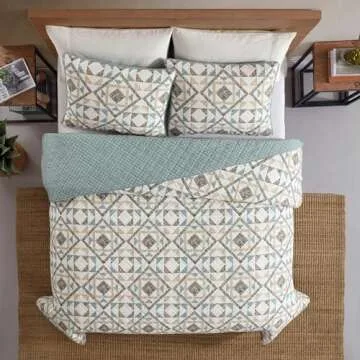 Wrangler King Quilt Set - Reversible Bedding for Comfort