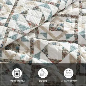 Wrangler King Quilt Set - Reversible Bedding for Comfort