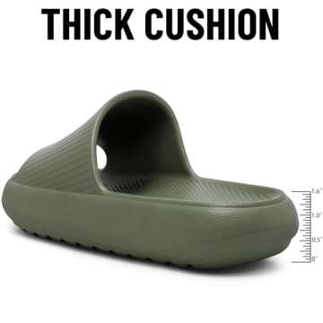 Comwarm Cloud Slide Sandals for Ultimate Summer Comfort