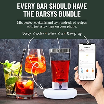 Barsys Smart Coaster Cocktail Machine for Home Mixology