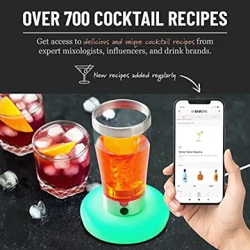 Barsys Smart Coaster Cocktail Machine for Home Mixology