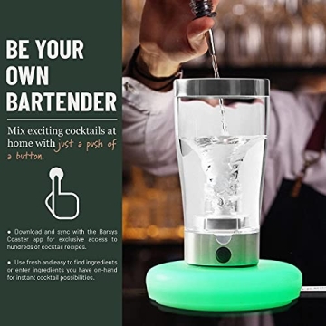 Barsys Smart Coaster Cocktail Machine for Home Mixology
