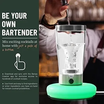 Barsys Smart Coaster Cocktail Machine for Home Mixology