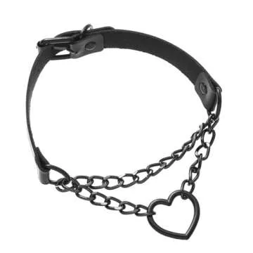 FM FM42 Adjustable Gothic Punk Choker Necklace