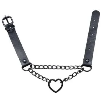 FM FM42 Adjustable Gothic Punk Choker Necklace