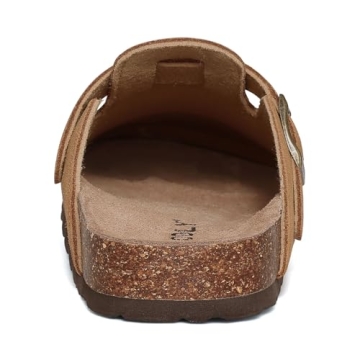 ODOLY Suede Clogs - Comfortable Leather Mules for All