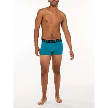 Savage X Fenty, Men's, Savage X Trunks, Laidback Blue, S