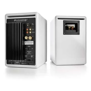 Audioengine A5 Powered Bookshelf Speakers - Premium 150W Stereo Speakers for Music, Gaming, Turntabl...