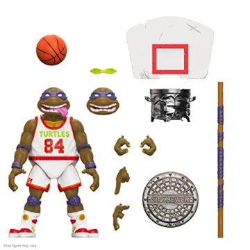 Super7 TMNT Slam Dunkin' Don ULTIMATES! 7" Action Figure - Ultimate Collectible