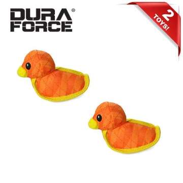 DURA FORCE - Durable Woven Fiber - Duck - Squeakers - Multiple Layers. Made Durable, Strong & Tough....