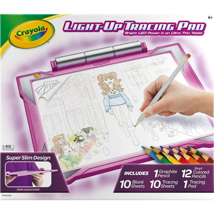 Crayola Light Up Tracing Coloring Board for Kids