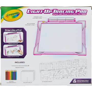 Crayola Light Up Tracing Coloring Board for Kids