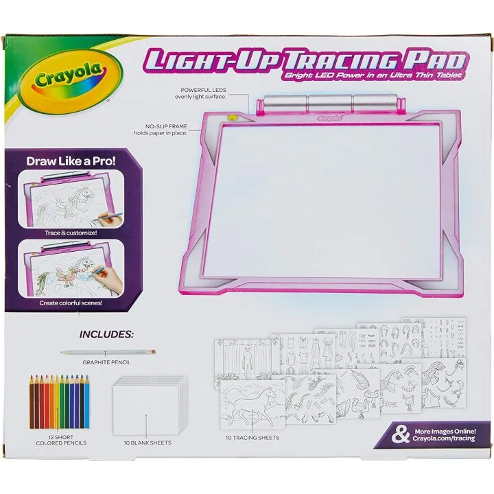 Crayola Light Up Tracing Coloring Board for Kids