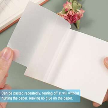 400 Sheets Post its, Sticky Notes 3x3 Inches, Bright Colors Self-Stick Pads, Strong Adhesive Post it Notes, Clear Sticky Note Pads, Easy to Post for Home, Notebook, Office Supplies (8 Pads)