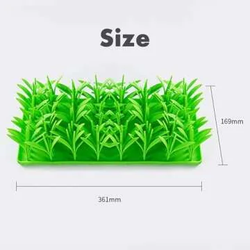 Interactive Silicone Grass Feeding Mat for Cats and Dogs
