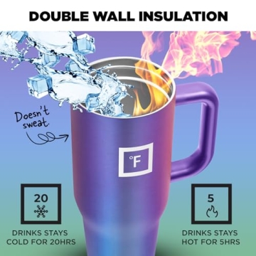 Co-Pilot Insulated Mug with Straw & Flip Cap - 32 Oz