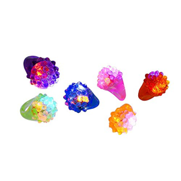 Kangaroo LED Light-Up Rings for Parties & Celebrations