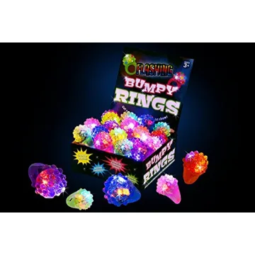 Kangaroo LED Light-Up Rings for Parties & Celebrations