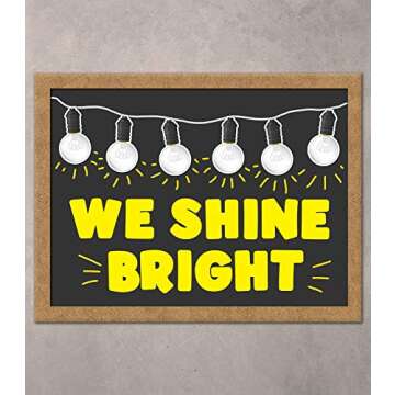 Industrial Chic Light Bulb Cutouts for Classrooms