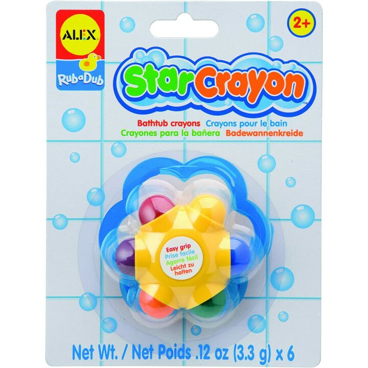 Kids Bath Activity Star Crayon for Fun Bath Time