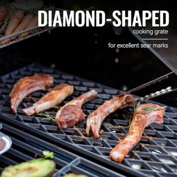 Royal Gourmet 6-Burner Gas Grill with Side Burner