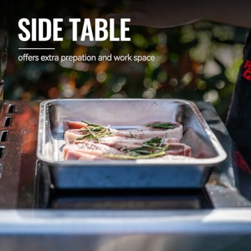 Royal Gourmet 6-Burner Gas Grill with Side Burner