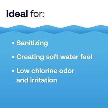 HTH Spa 86108 Bromine Tabs, Chemical Sanitizer for Spas & Hot Tubs - Fits All Floaters for Easy Application, Creates Soft Water Feel, No Chlorine Odor, Eliminates Bacteria & Algae, 2 lbs