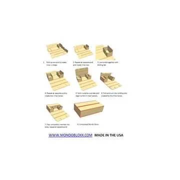 Mondo Bloxx 40 Pack Timber Blocks USA Made