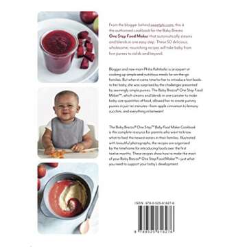 Baby Brezza Organic Baby Food Cookbook - Easy Food Maker Puree and Whole Food Recipes for Your Baby ...