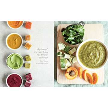 Baby Brezza Organic Baby Food Cookbook - Easy Food Maker Puree and Whole Food Recipes for Your Baby or Toddler