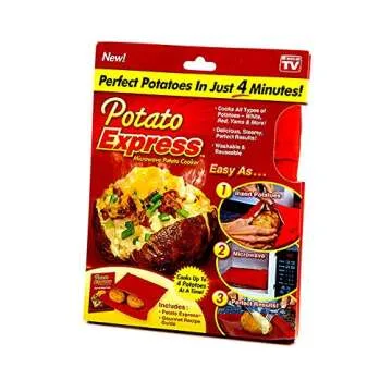 Potato Express Microwave Cooker - Perfectly Cooked Potatoes!