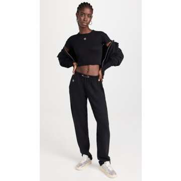 Sami Miro Vintage Women's Safety Pin Sweatpants
