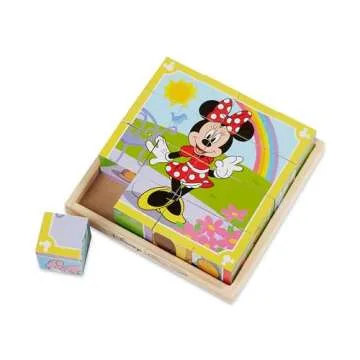 Melissa & Doug Mickey Mouse Cube Puzzle - Fun Learning Toy