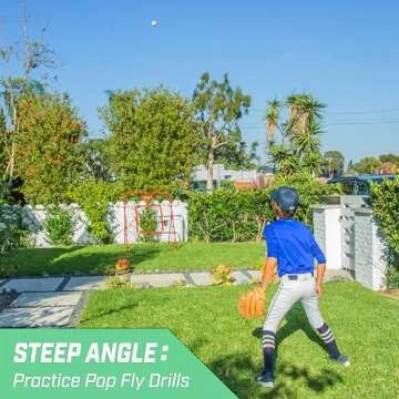 GoSports Adjustable Baseball Rebounder for Youth Practice