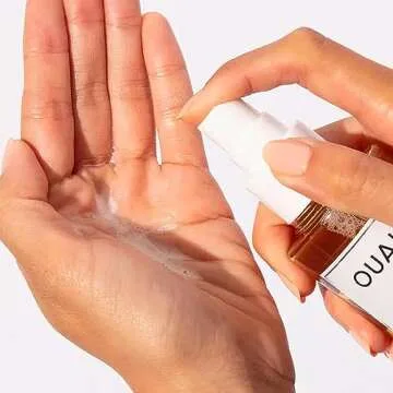 OUAI Wave Spray Travel Size - Coconut Oil & Rice Protein Texturizing Mist for Beach Waves, Volume & Shine - Paraben-Free, Safe for Color & Keratin-Treated Hair (1.7 fl oz)