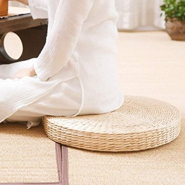 HUAWELL 2 Pack Tatami Floor Pillow Sitting Cushion - Perfect for Meditation & Relaxation