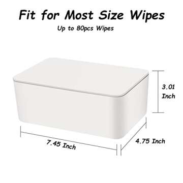 Stylish Wipes Dispenser Holder for Adults and Babies