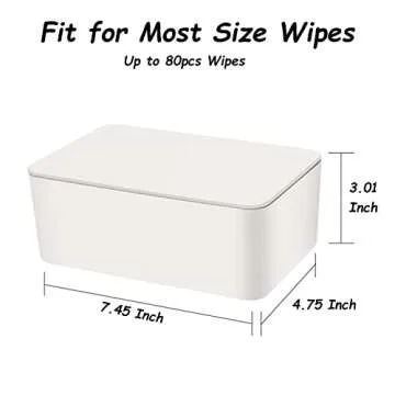 Stylish Wipes Dispenser Holder for Adults and Babies