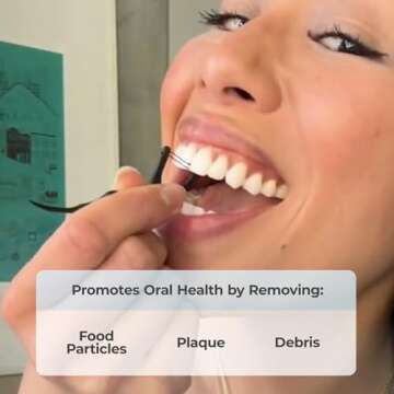 Mint Dental Floss Picks - Shred-Resistant Biodegradable Pack