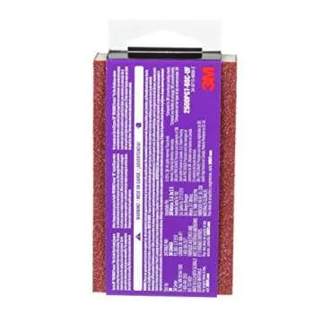 3M 2500PGP-60C-UF Pro Grade Precision 60-Grit Ultra Flexible Block Sanding Sponge, 4.5" x 2.5" x 1"