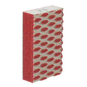 3M 2500PGP-60C-UF Pro Grade Precision 60-Grit Ultra Flexible Block Sanding Sponge, 4.5" x 2.5" x 1"