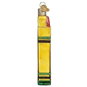 Unique Handcrafted Christmas Box of Crayons Ornament