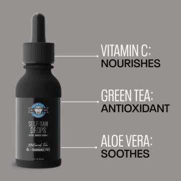 Game Face Grooming Self Tanner - Natural Glow for Men