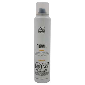 AG Hair Smooth Firewall Argan Shine & Flat Iron Spray, 5 oz