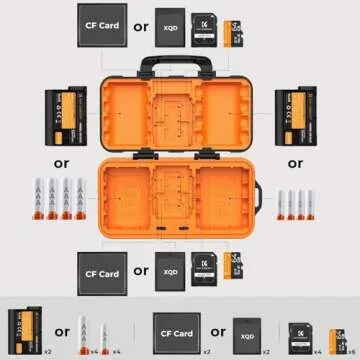 K&F Concept Battery & SD Card Holder - Ultimate Protection