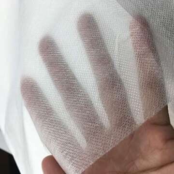 Plant Covers for Freeze Protection Cloth Winter Reusable Plants Warm Worth Frost Blanket (8 ft x 33 ft)