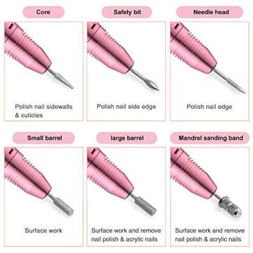 Electric Nail Drill Machine for Home and Salon Use