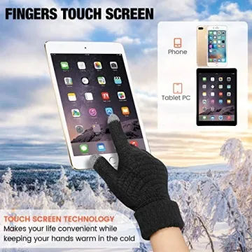 Warm Touchscreen Gloves for Women - 4 Color Set