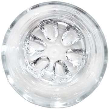Beauticom Crystal Glass Dappen Dish Set for Nails