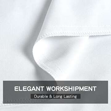 FreshCulture Twin Flat Sheet - Hotel Quality Twin Flat Sheet Only - Brushed Microfiber Top Sheet - Ultra Soft & Breathable - Wrinkle-Free - Easy Care - Single Flat Sheet (Twin, White)